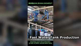 Exhibición de la máquina de moldeo rotacional por oscilación de llama abierta CF-5000: capacidades de producción para 50